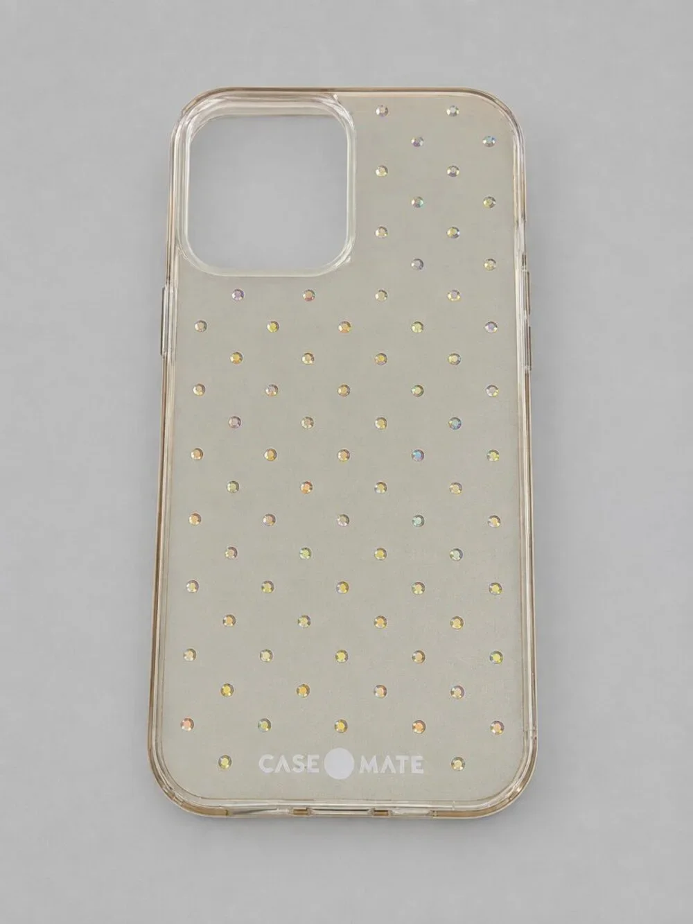 4 for $12 Case-Mate Iridescent Gems Clear iPhone 12 Pro Max Case